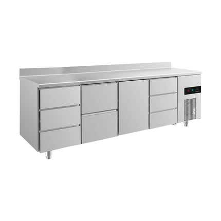 Kühltisch -2 bis +8°C 2330x700x850mm mit 1x Tür