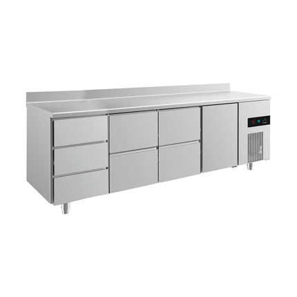 Kühltisch -2 bis +8°C 2330x700x850mm mit 1x Tür
