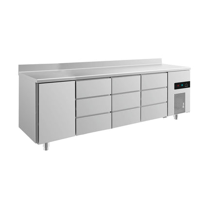 Kühltisch -2 bis +8°C 2330x700x850mm mit 1x Tür