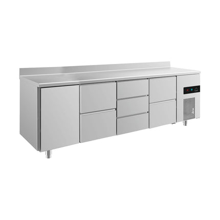 Kühltisch -2 bis +8°C 2330x700x850mm mit 1x Tür
