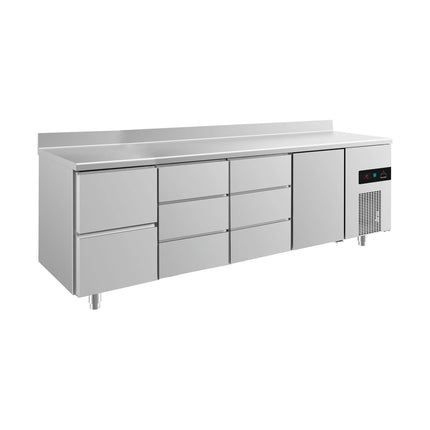 Kühltisch -2 bis +8°C 2330x700x850mm mit 1x Tür