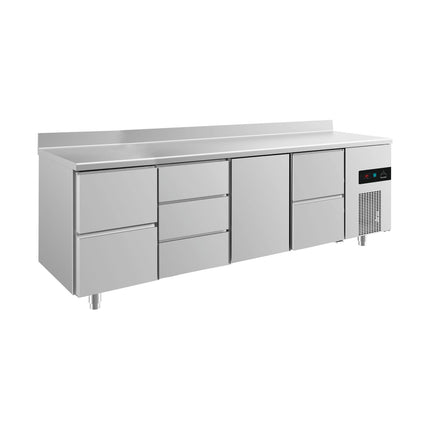 Kühltisch -2 bis +8°C 2330x700x850mm mit 1x Tür