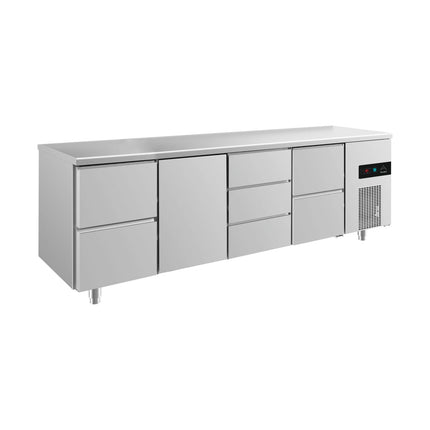Kühltisch -2 bis +8°C 2330x700x850mm mit 1x Tür