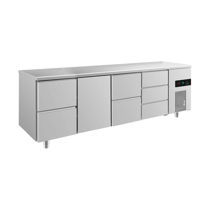Kühltisch -2 bis +8°C 2330x700x850mm mit 1x Tür