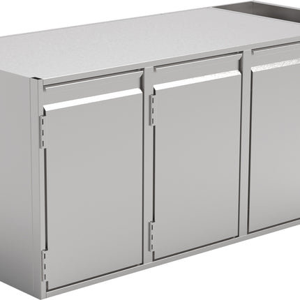 NordCap Kühltisch KTE 3-70-3T MFR mit 3 Türen für GN 1/1