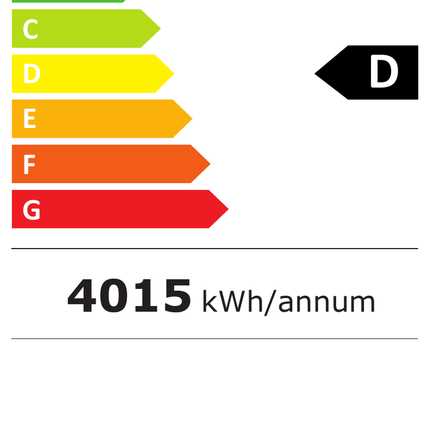 NordCap Kühl- und Tiefkühlinsel KOS RV TB/TN 150 – Energielabel