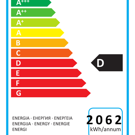 Tiefkühlschrank | 620 Liter 1 Tür | TK700 von A & S Gastro – Energielabel