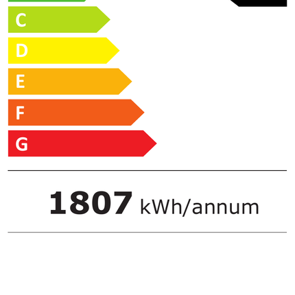 NordCap COOL-LINE Speiseeisvitrine Carrara Dark Vista 6 für 6 + 6 x 7 – Energielabel