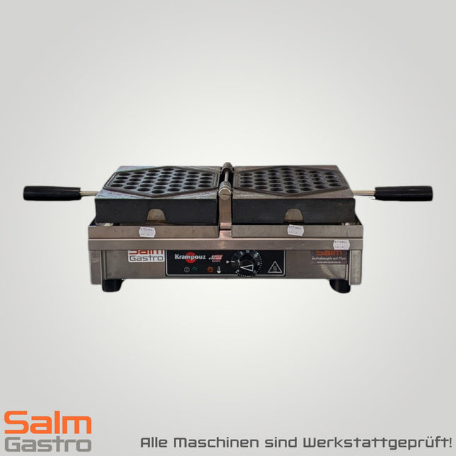 Krampuz Elektrisches Waffeleisen 180° 1800W 230V Aussteller mit Garantie