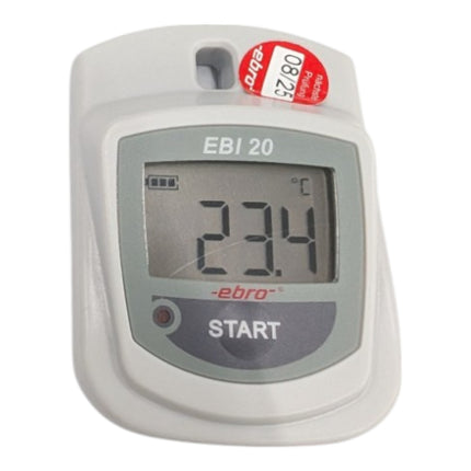 Ebro Xylem EBI20-T1 Temperatur Datenlogger Messgröße -30-70°C