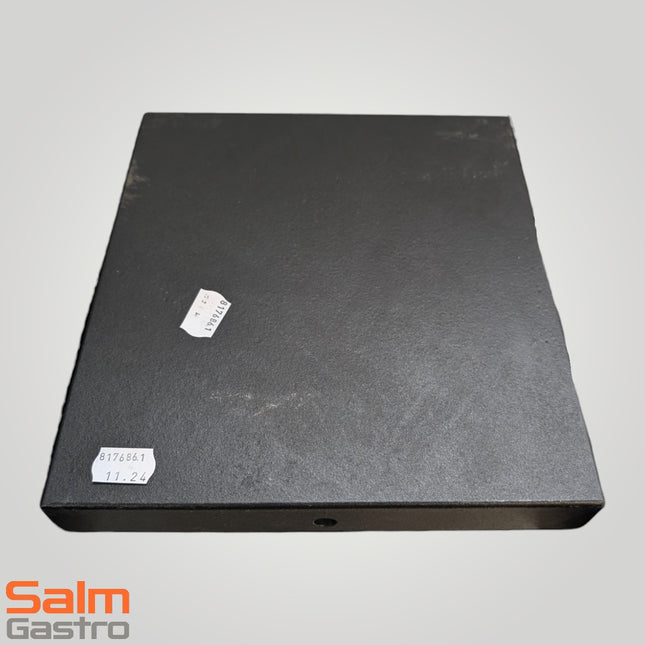 Placa lisa de Krampouz por encima del medio profesional