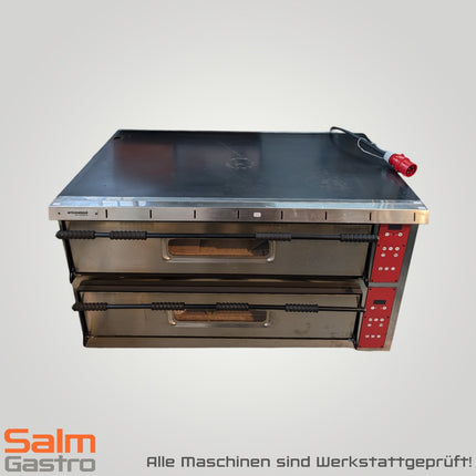 Prismafood Pizzaofen Special66 400V 2 Backkammern für 2x6 Pizzen Ø 350mm Ausstellungsgerät