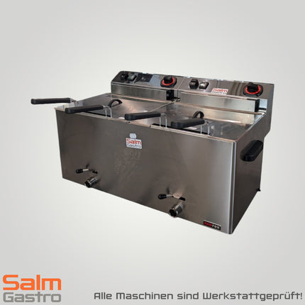 RM Gastro Fritteuse elektrisch doppelt FE 1010 TD 2x11L 400V Gebrauchtgerät