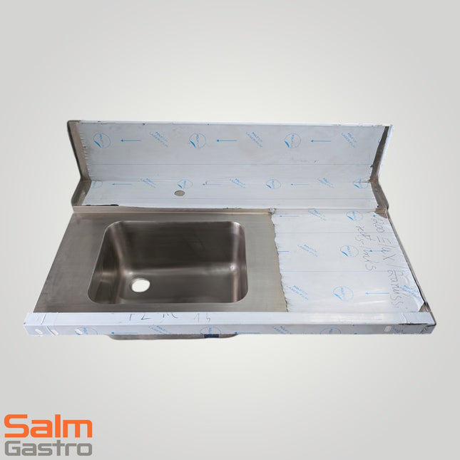 North cap feed table with basin R-L 1200mm anti-washing table
