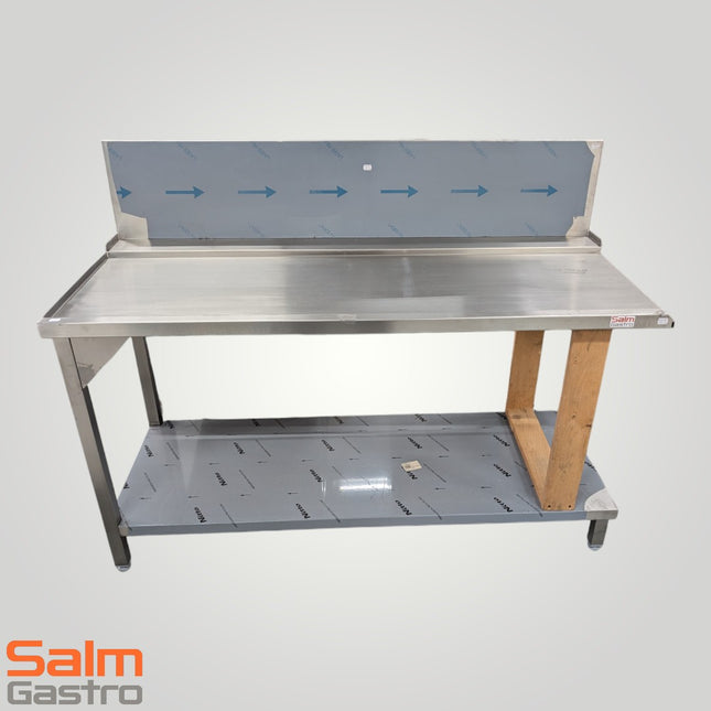 R + S Table de vidange Exécution à droite 2. Choix b / t / h 1550x700x800 mm (n ° 34)