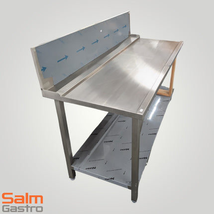 R + S Table de vidange Exécution à droite 2. Choix b / t / h 1550x700x800 mm (n ° 34)