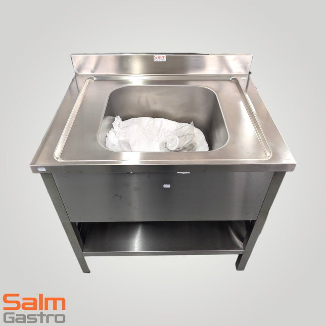 SARO FLASHING TABEL CNS con 1 piscina 900x700x850mm