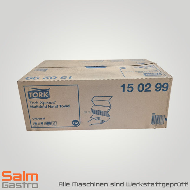 Serviette pliante en tork xpress 213x234mm blanc 2lg h2