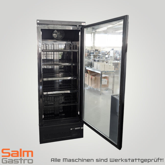 <tc>Saro</tc> Congelador con puerta de cristal GTK 560 unidad de demostración negra