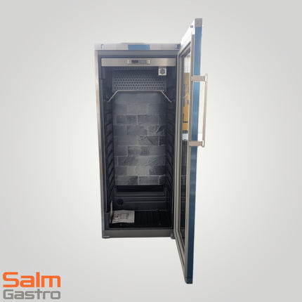 Dry ager meat cabinet DX1000 Premium | With RGB LED salt wall lighting