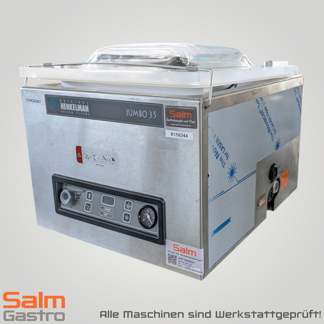 Henkelman Vakuumkammer Jumbo 35 Pumpe 16cbm