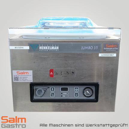 Henkelman Vakuummaschine Jumbo 35 Pumpe 16cbm