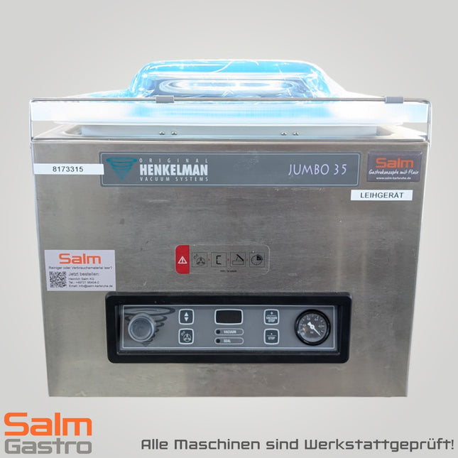 Henkelman Vakuummaschine Jumbo 35 Pumpe 16cbm