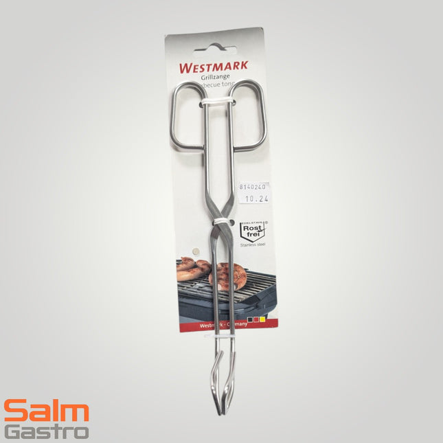 Westmark Grillzange CNS 235mm geriffelte gebogene Enden