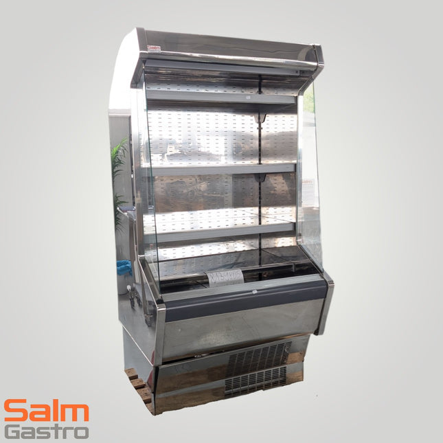 NordCap Wandkühlregal gebraucht JOLLY SLX10 Cool CNS 985x737x1985 230V inkl. Nachtrollo