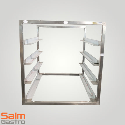 HRC Korbhalter CNS für Spültisch 550x600x580 mit 4 Einschüben für Körbe 500x500mm unterbaufähig Ausstellungsstück