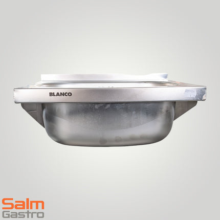 B.Pro Handwaschbecken CNS mit angeschw. Dreieckskonsolen inkl. Ab- und Überlaufventil 1 1/2" Ausstellungsstück