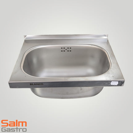 B.Pro Handwaschbecken CNS mit angeschw. Dreieckskonsolen inkl. Ab- und Überlaufventil 1 1/2" Ausstellungsstück