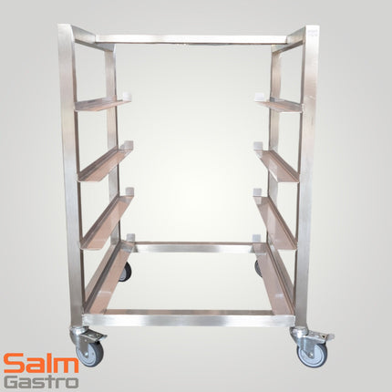 R+S Wagen Edelstahl für 4 Spülkörbe 500x500 B/T/H 570x520x800mm