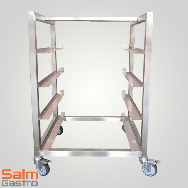 R+S Wagen Edelstahl für 4 Spülkörbe 500x500 B/T/H 570x520x800mm