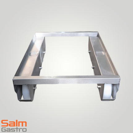 Rolli CNS Kippmoment für Eurokästen 400x600 mit 6 Räder