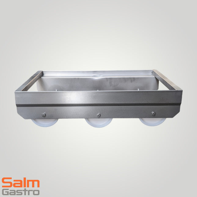 Rolli CNS Kippmoment für Eurokästen 400x600 mit 6 Räder