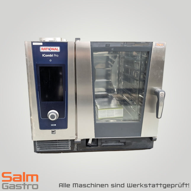 Rational Kombidämpfer ICombiPro 6-1/1 Elektro links Anschlag gebraucht 850x842x754