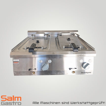 Stalgast Doppelbeckenfritteuse SL34218T gebraucht