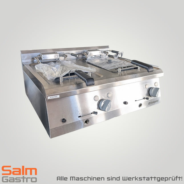 Stalgast Doppelbeckenfritteuse SL34218T 400V gebraucht