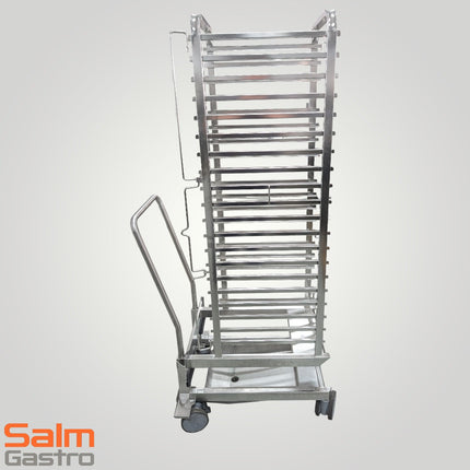 Rational Hordengestellwagen Typ 20-1/1 Schienenabst. 65mm nur ICP201+ ICC201 gebraucht Ausstellungsstück