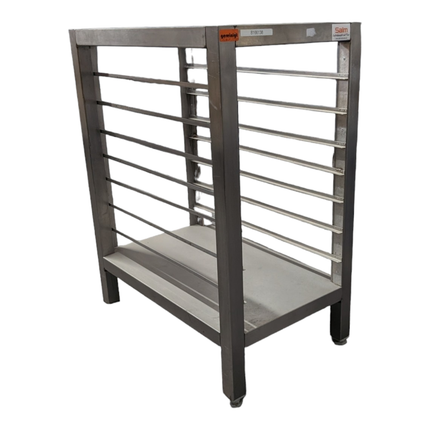 Untergestell CNS 415x660xH850mm für Backbleche für Wiesheu gebraucht