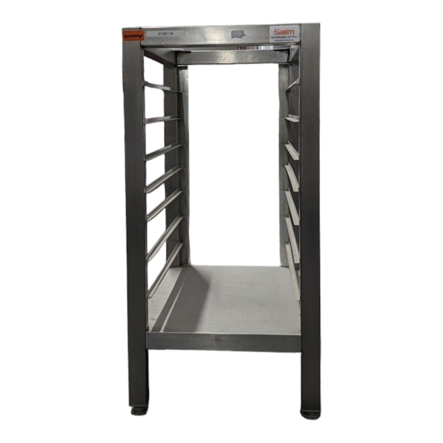 Untergestell CNS 415x660xH850mm für Backbleche für Wiesheu gebraucht