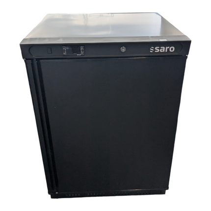 Saro storage fridge black HK200B 230V exhibitors as good as new