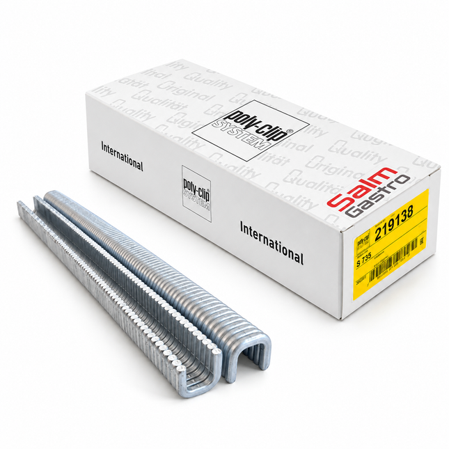 Poly Clip S 735 Päckchen mit 2.970 ST