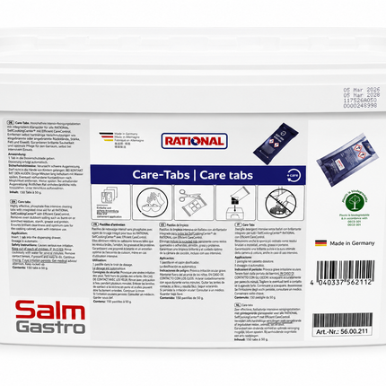 <tc>Rational</tc> Care Tab with Efficient CareControl for iCombi Pro/Classic