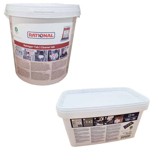 Schede Cleaner Rational 100 per tutto il centro di auto -cottura SCC + 150 Schede Care con CareControl per ICombi Pro/Classic Accessy