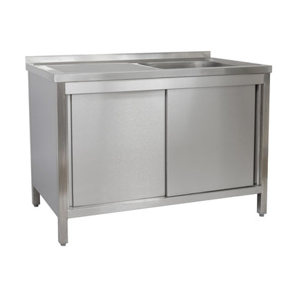 Spülschrank 1200 x 700 x 850 mm 1 Becken rechts