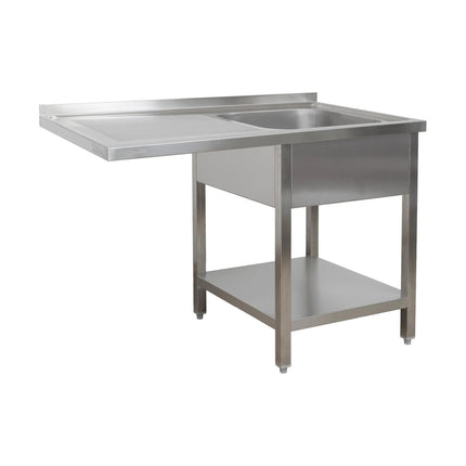 Spülzentrum 1200 x 00 x 850 mm 1 Becken rechts