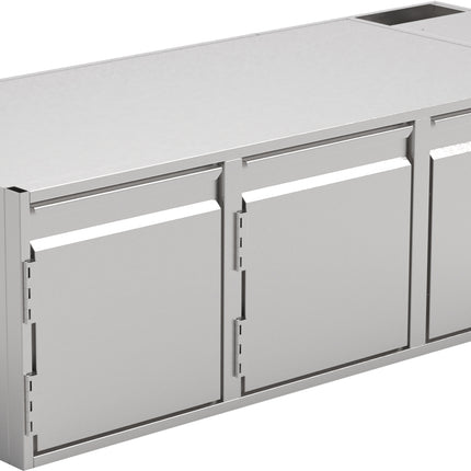 NordCap Kühltisch UBE 3-46-3T MFR