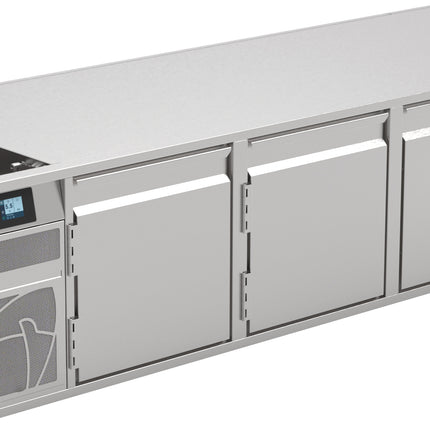NordCap Kühltisch UBE 4-46-4T MFL mit 4 Türen für GN 1/1